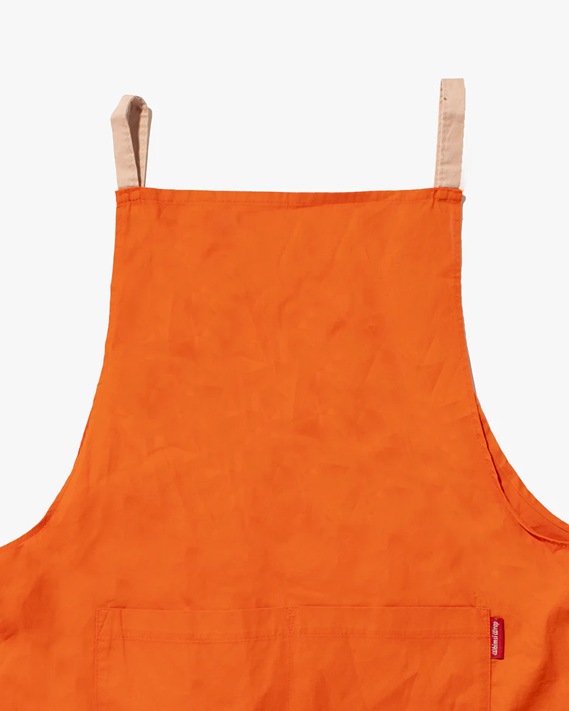 Bisque Whimsy Long Wrap Apron - Orange - Image 2