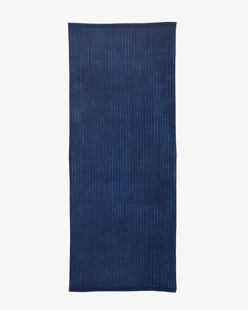 Tenugui, Chusen-Zome, Aizawa Indigo, Shima - Image 3