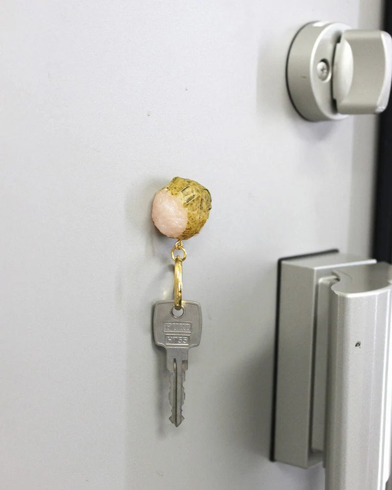 Magnetic Key Chain, Arutha, Wagashi Series, Sakura Mochi