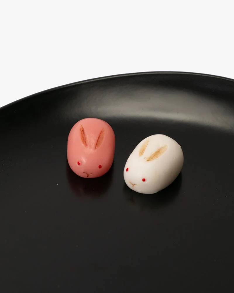 Magnet, Arutha, Wagashi Series, Rabbit White & Pink