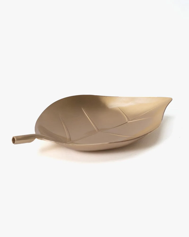 Plate, Asahi, Leaf Brass - Image 2