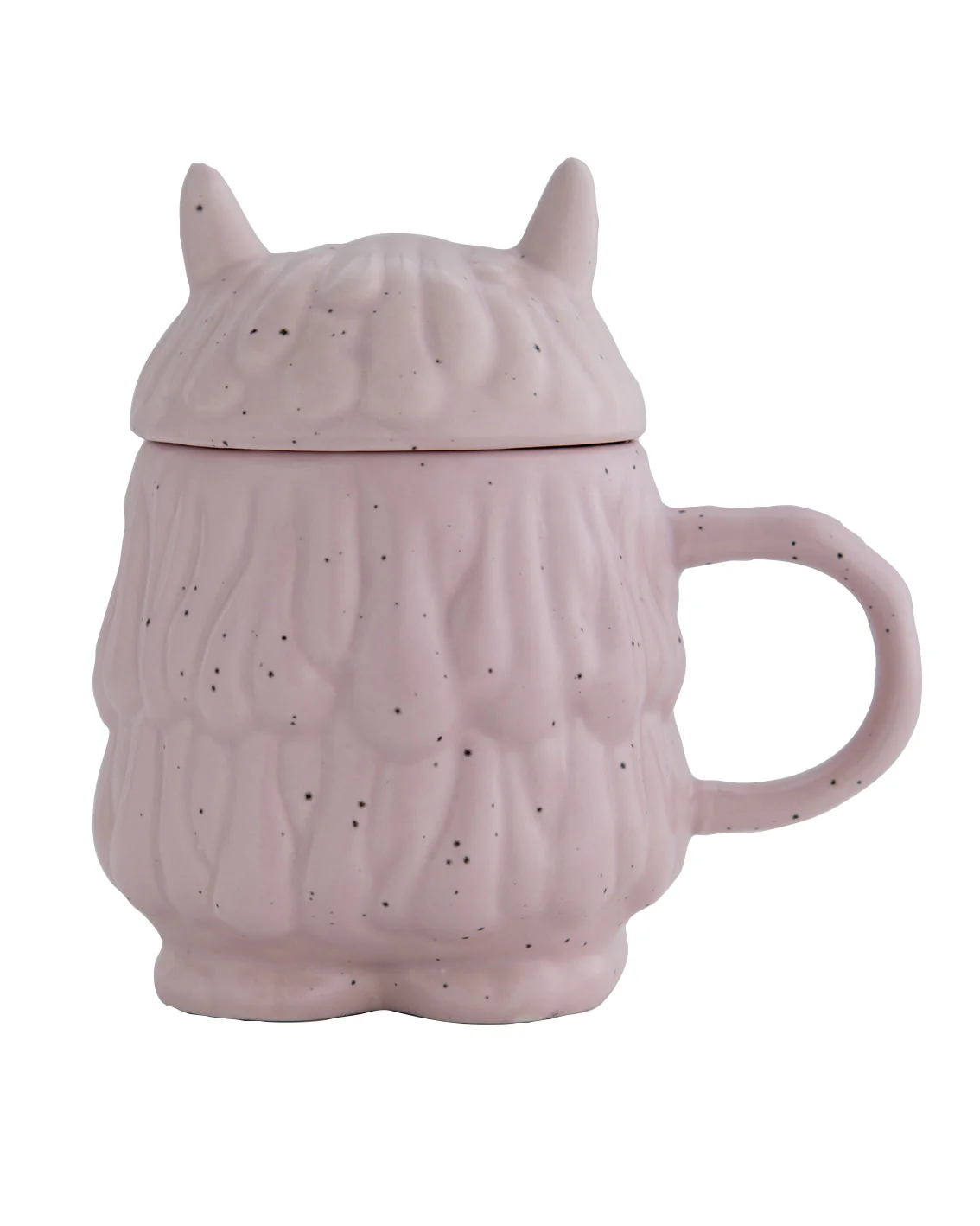 Mug with Lid, Bisque, I’m Monster - Image 5