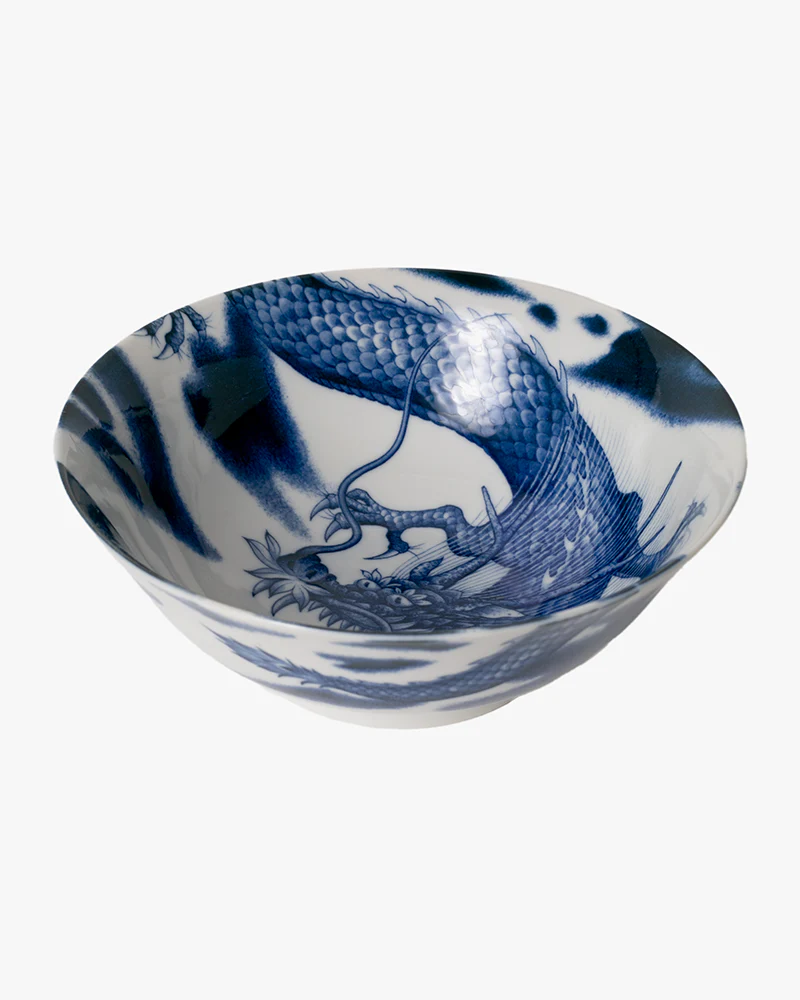 Bowl, Ichiyama, Set of 2 with Spoons, Dragon - Image 4