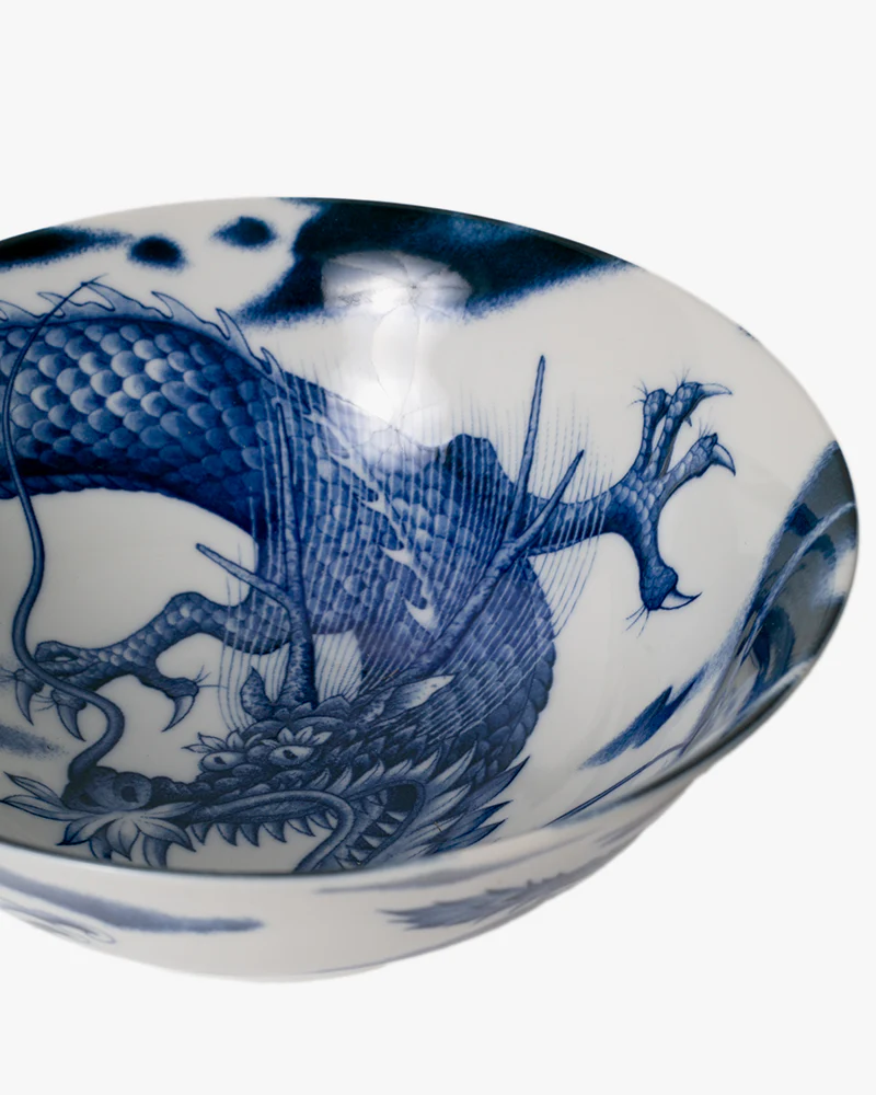Bowl, Ichiyama, Set of 2 with Spoons, Dragon - Image 5