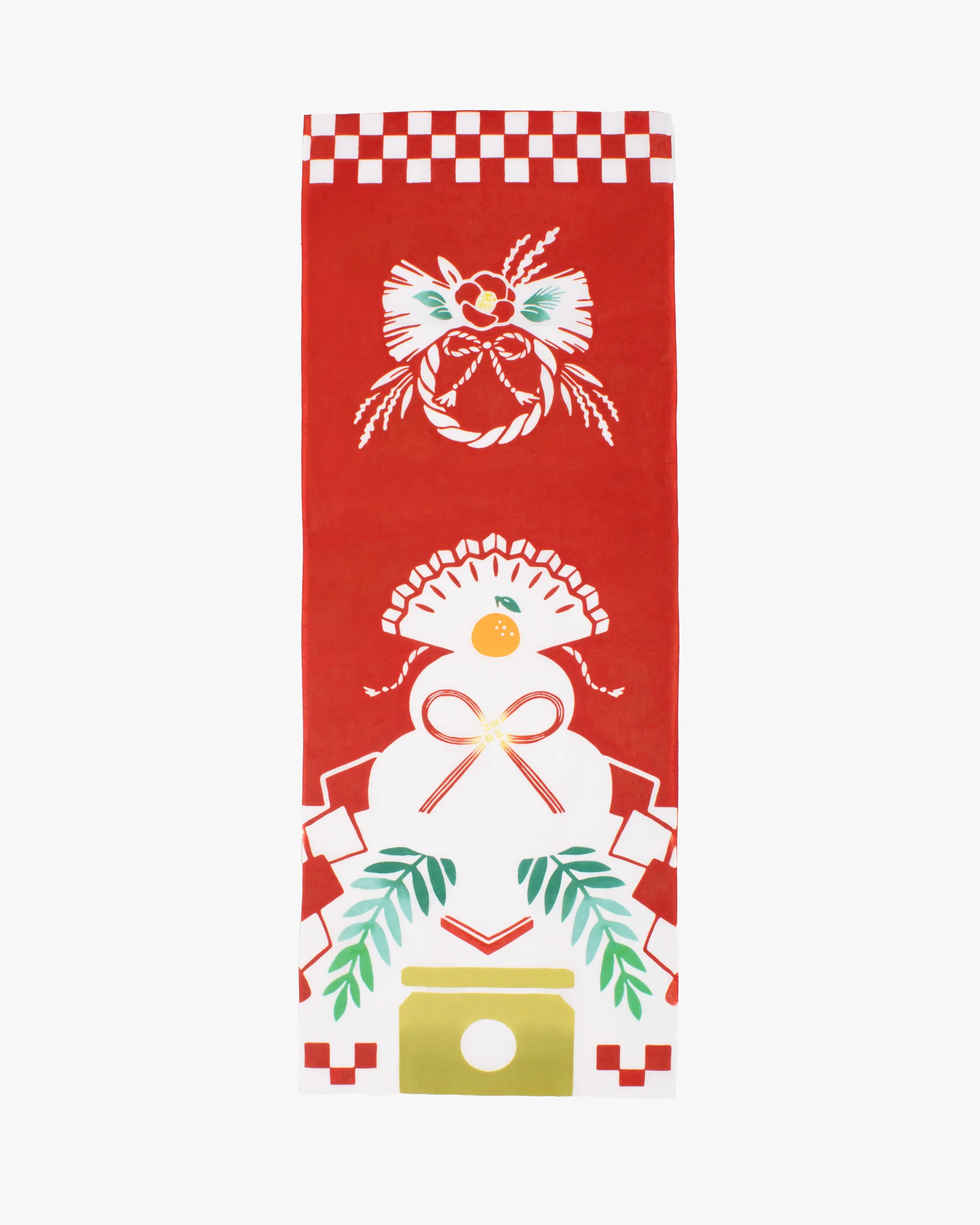 Tenugui, Chusen-Zome, Kagami Mochi - Image 2