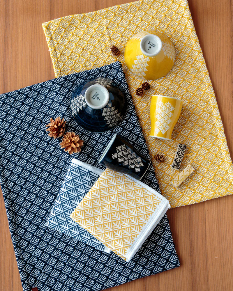 Chopstick Rest, Bisque, Kogin Series - Image 2