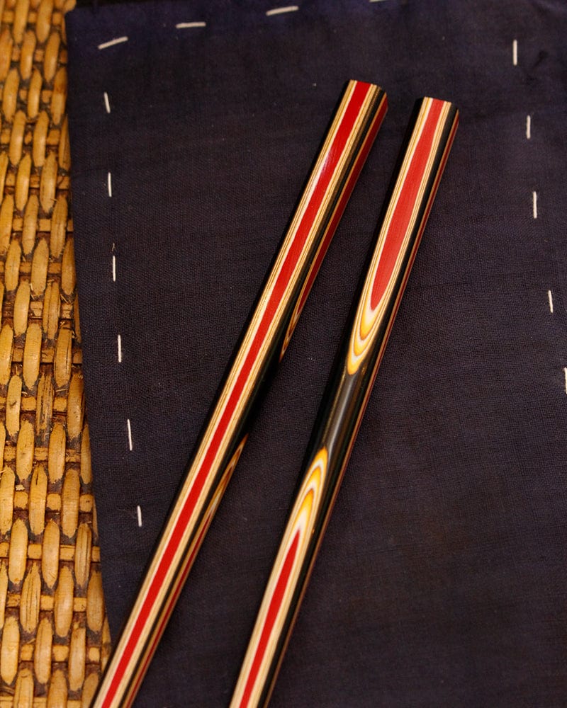 Chopsticks, Kawai, Hakusan Red - Image 3