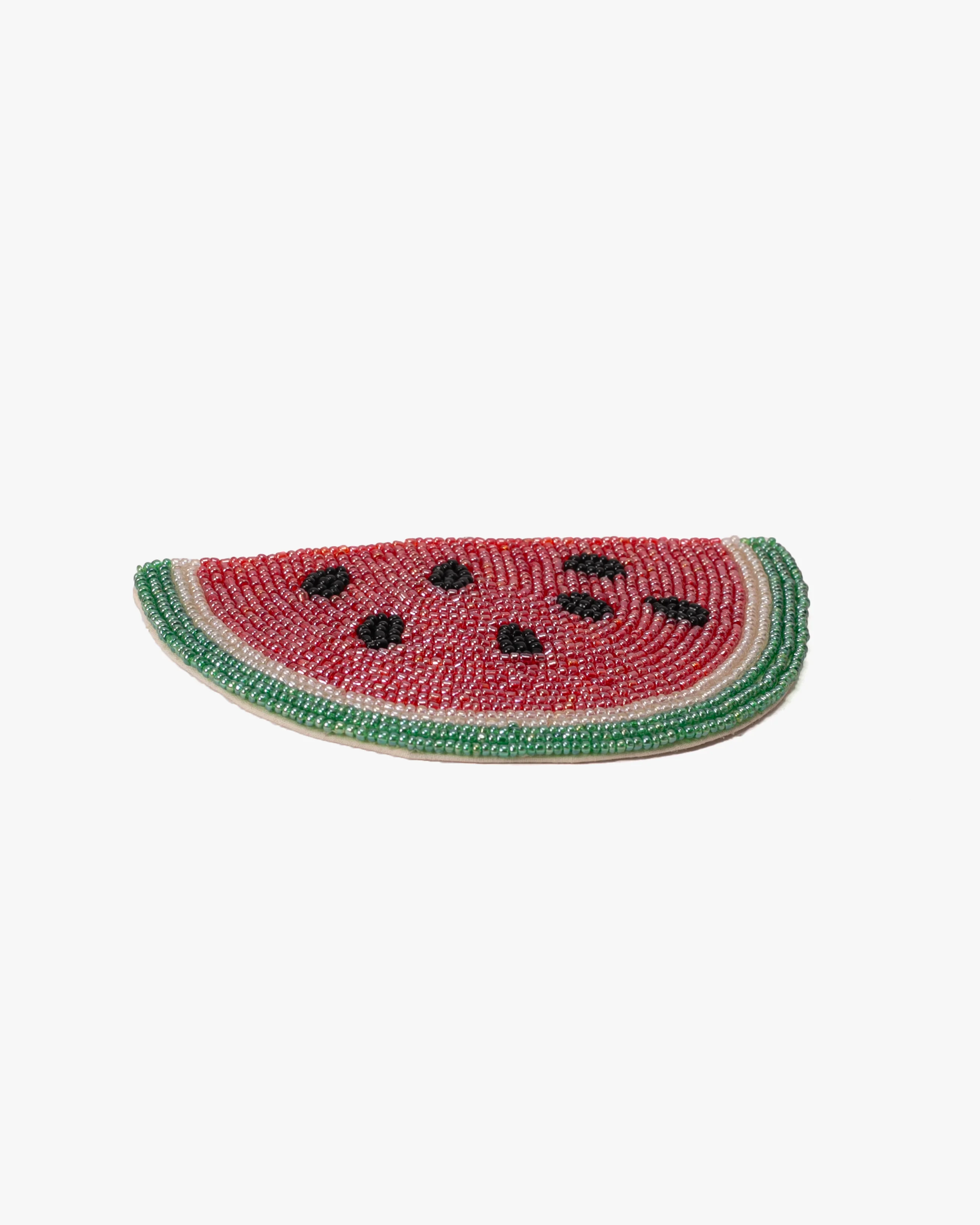 Coaster, Bisque, Beaded Watermelon - Image 4