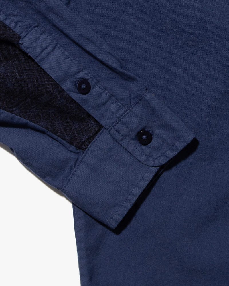Kiriko Original Shirt, Long Sleeve Button-Up, Mandarin Collar, Hanada Small Multi - Image 8