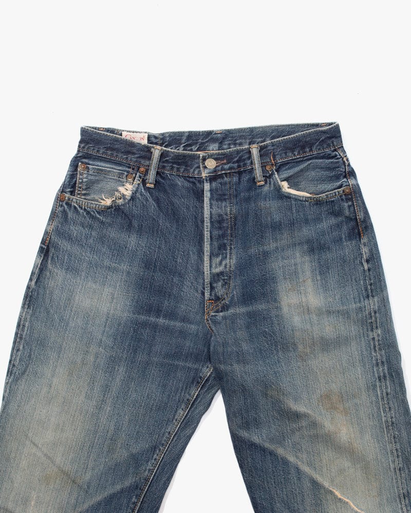 Japanese Repro Denim Jeans, Canton Brand - 32" x 33" - Image 3