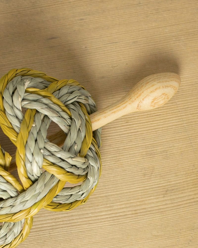 Matsuba Tatami, Hair Barrette, Yellow - Image 3