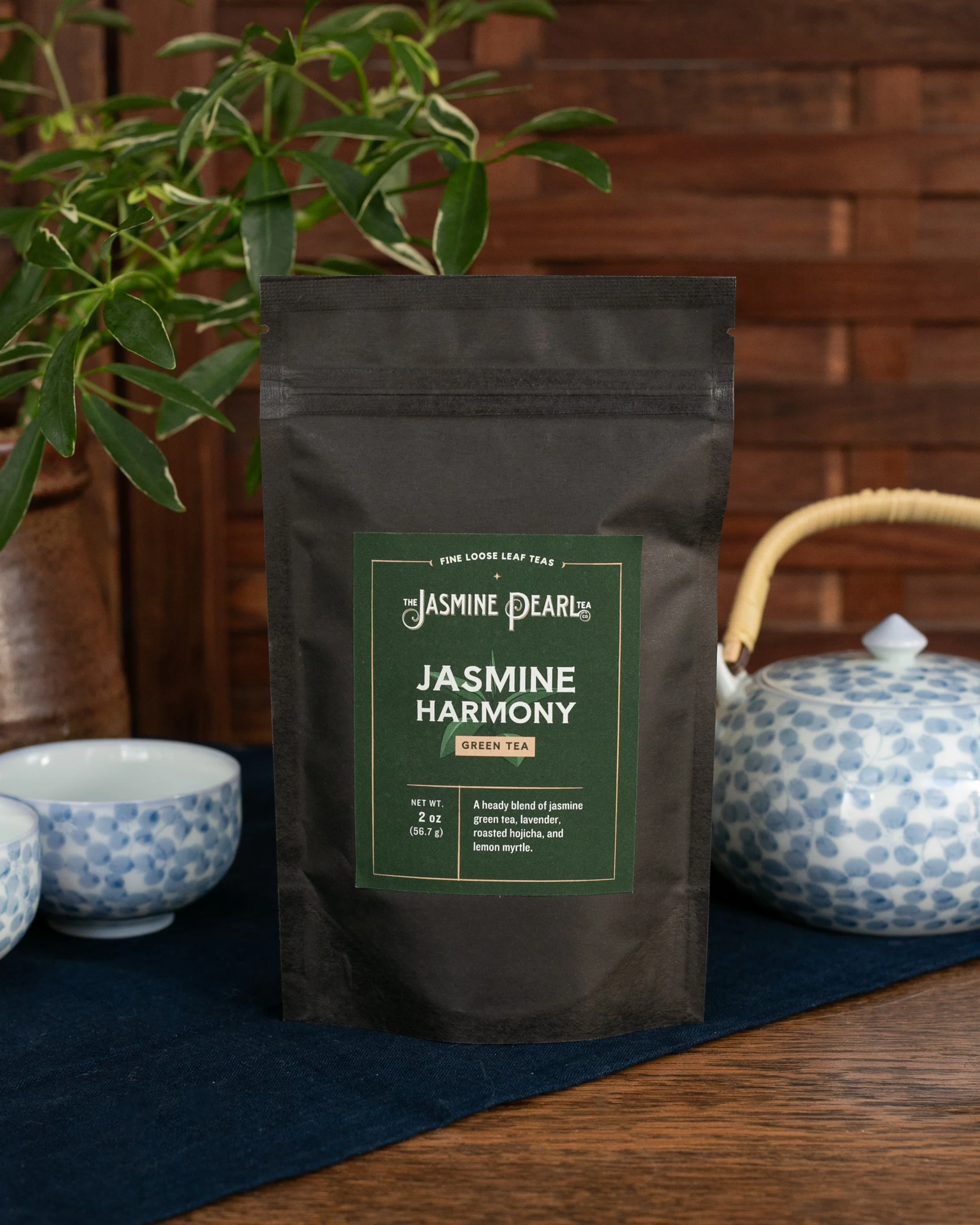 The Jasmine Pearl Tea, Loose Leaf, Jasmine Harmony