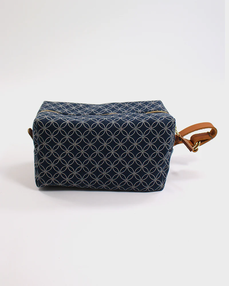 Kiriko Original Dopp Kit, Indigo Shippou - Image 6