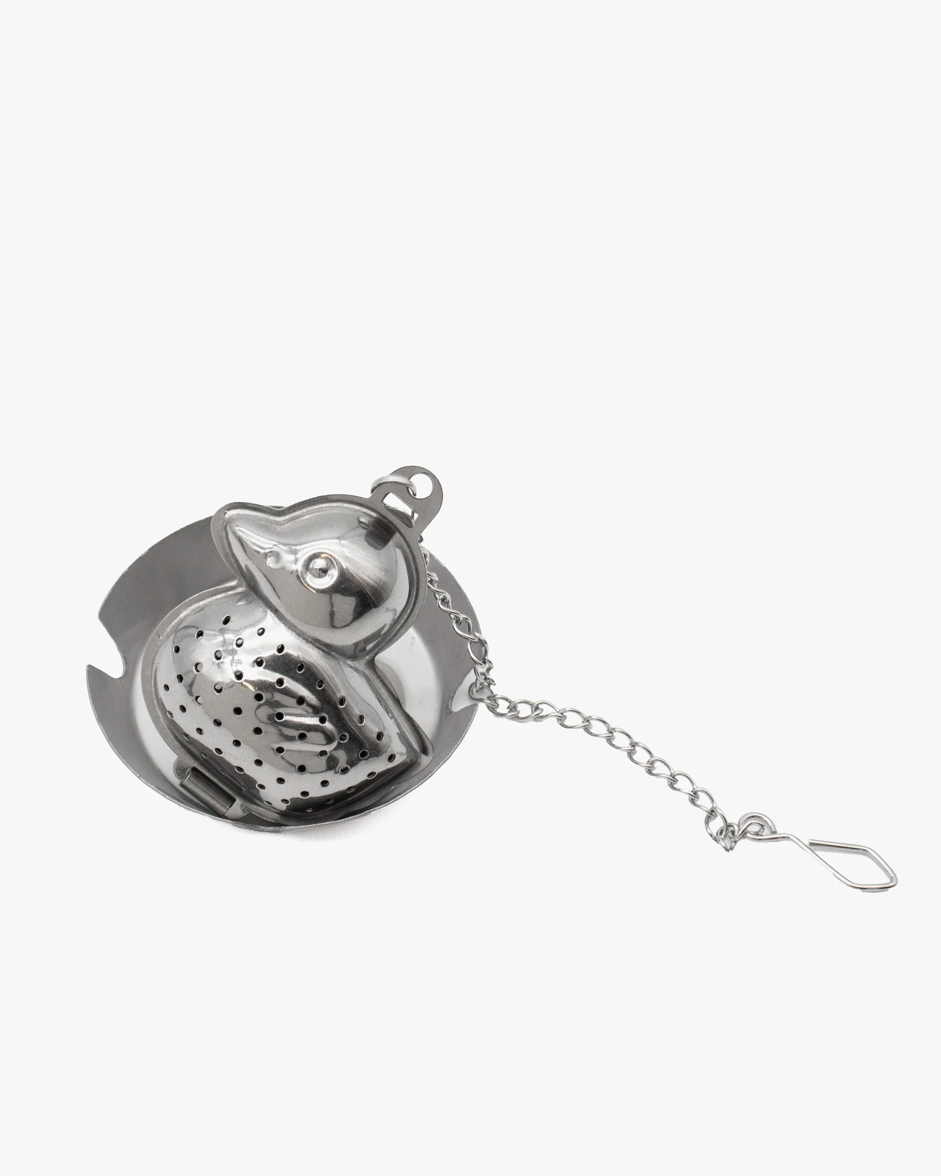 Magnifique Hearts, Stainless Steel Tea Infuser, Duck - Image 3