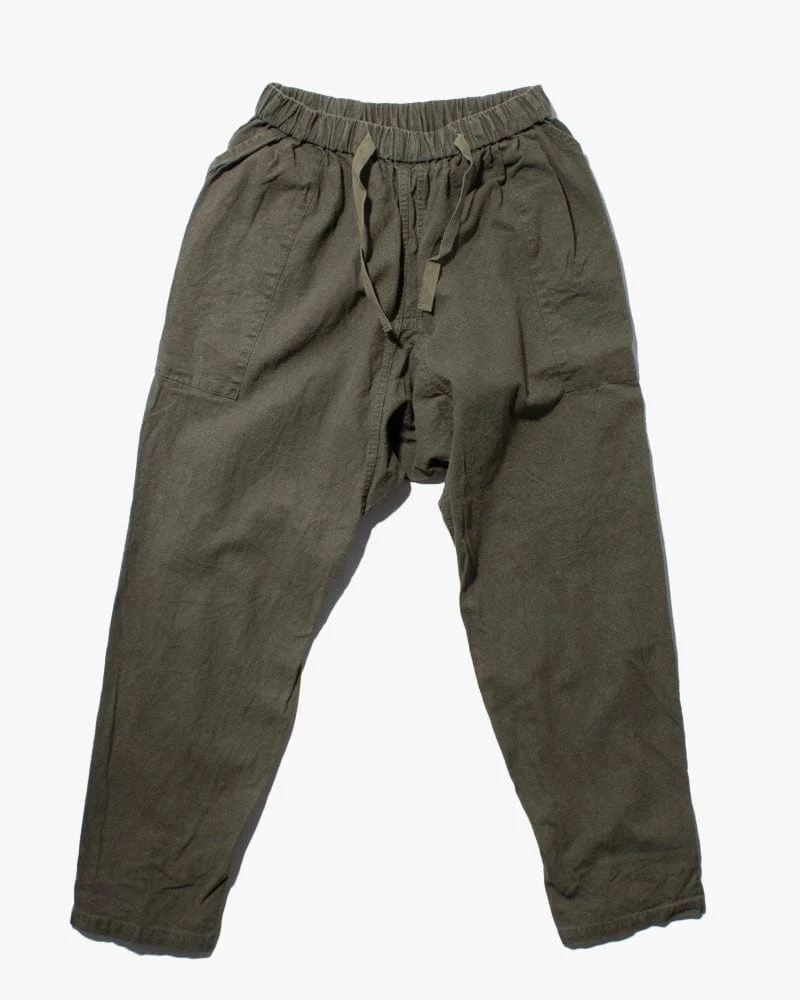 Ennichi Pants, Sappa Kama, Khaki Green - Image 5