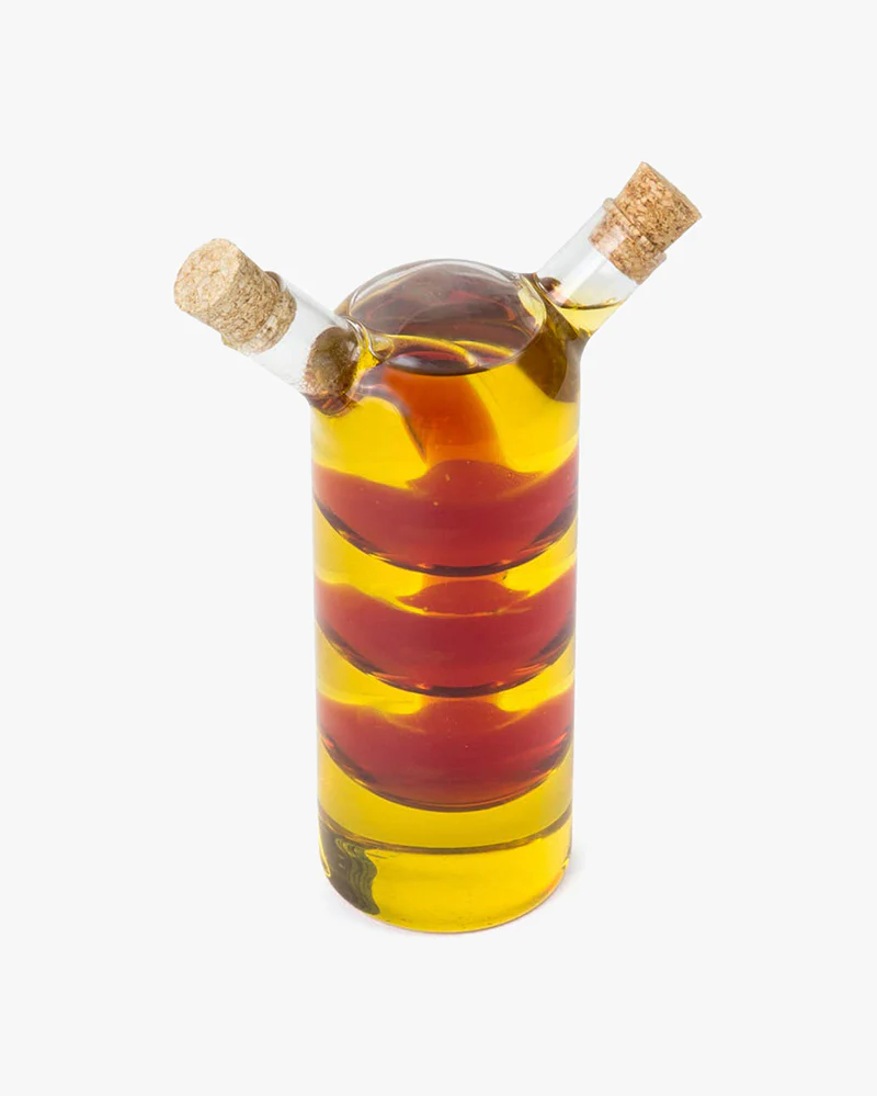 Fox Run Brands, Oil and Vinegar Glass Bottle, Bubbles, 8.5 oz - Image 4
