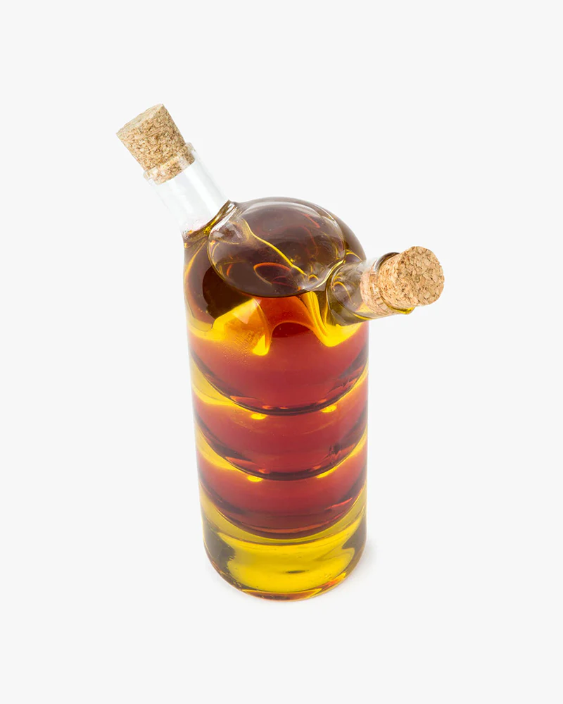Fox Run Brands, Oil and Vinegar Glass Bottle, Bubbles, 8.5 oz - Image 5