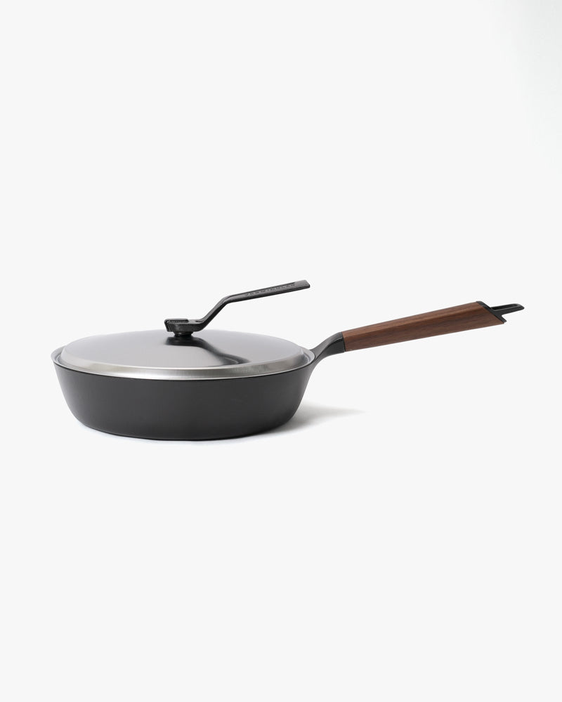 Frying Pan, Vermicular, Walnut, 24cm Deep - Image 4