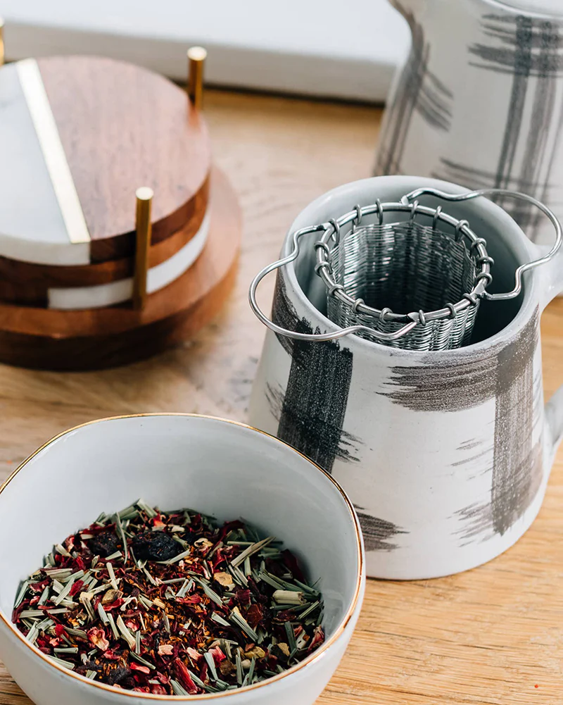 Ten Thousand Villages, Hand-woven Tea Strainer - Image 2