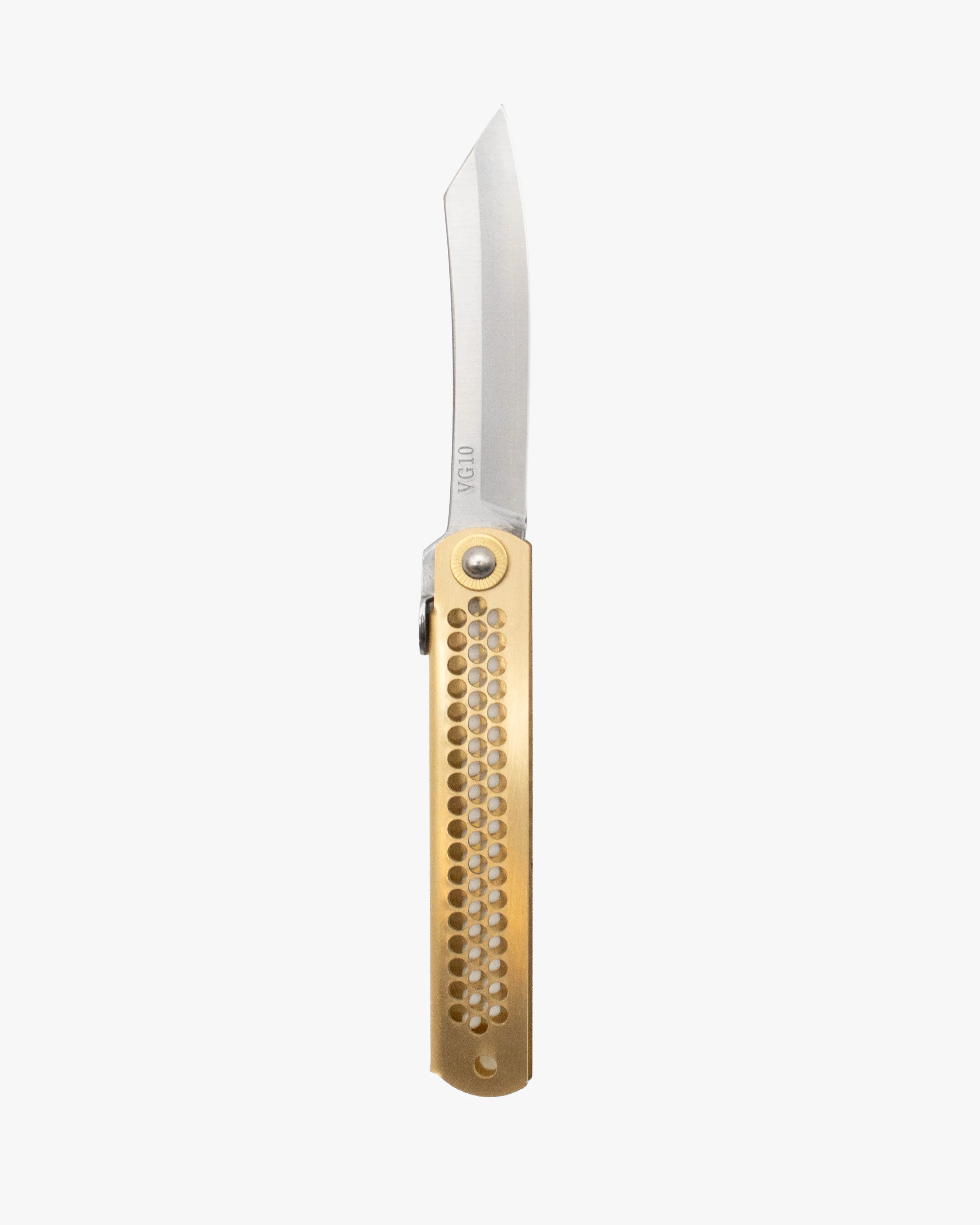 Higonokami, Japanese Knife, Olimpic VG10, Brass