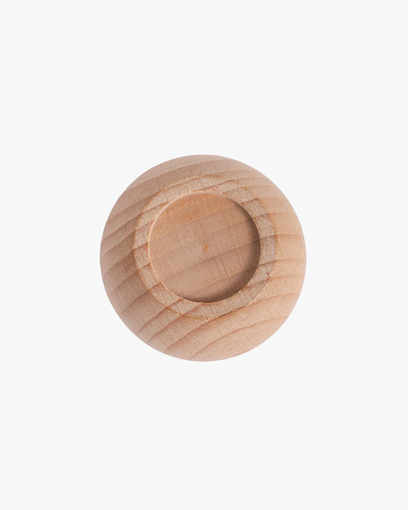 Hiro, Pin Cushion with Wooden Base, Peach - Image 5