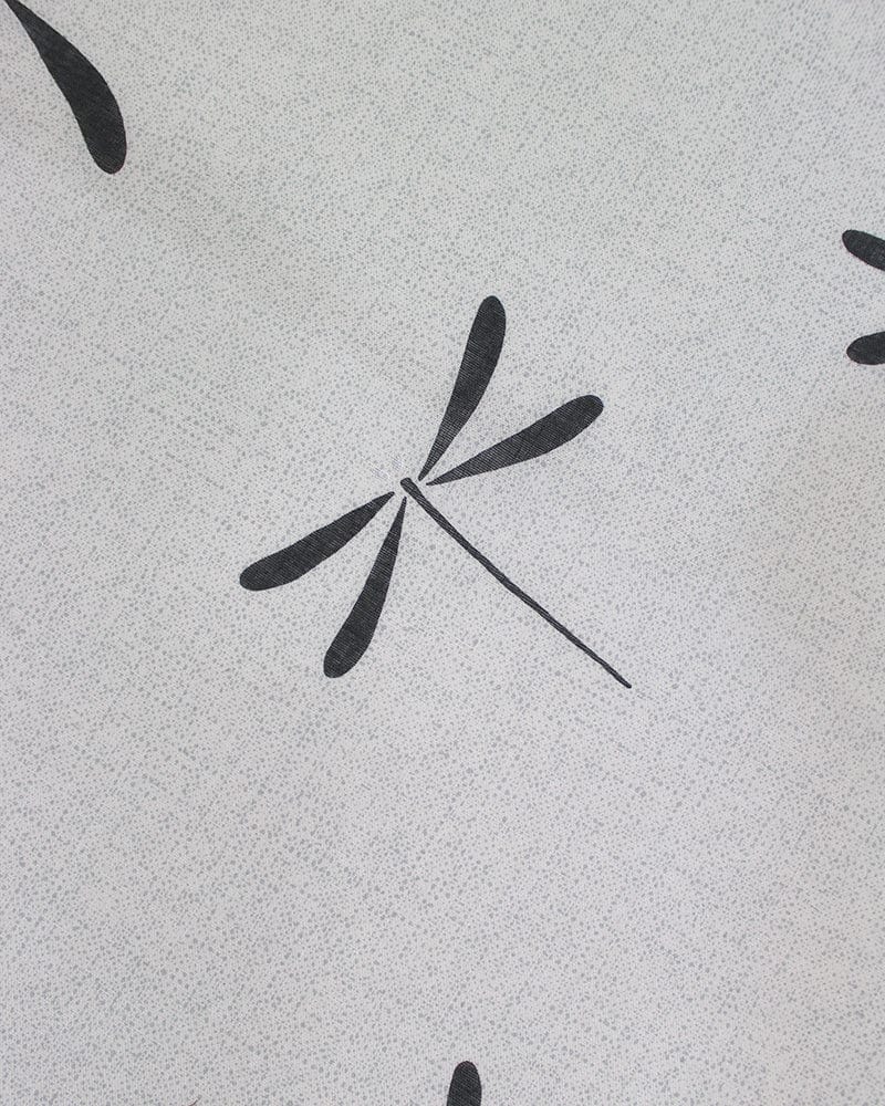 Japanese Handkerchief, Classic, Shofu, Purple & Charcoal Tonbo - Image 3