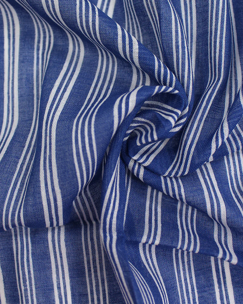 Japanese Handkerchief, Classic, Kyoto Blue, Shima - Image 4