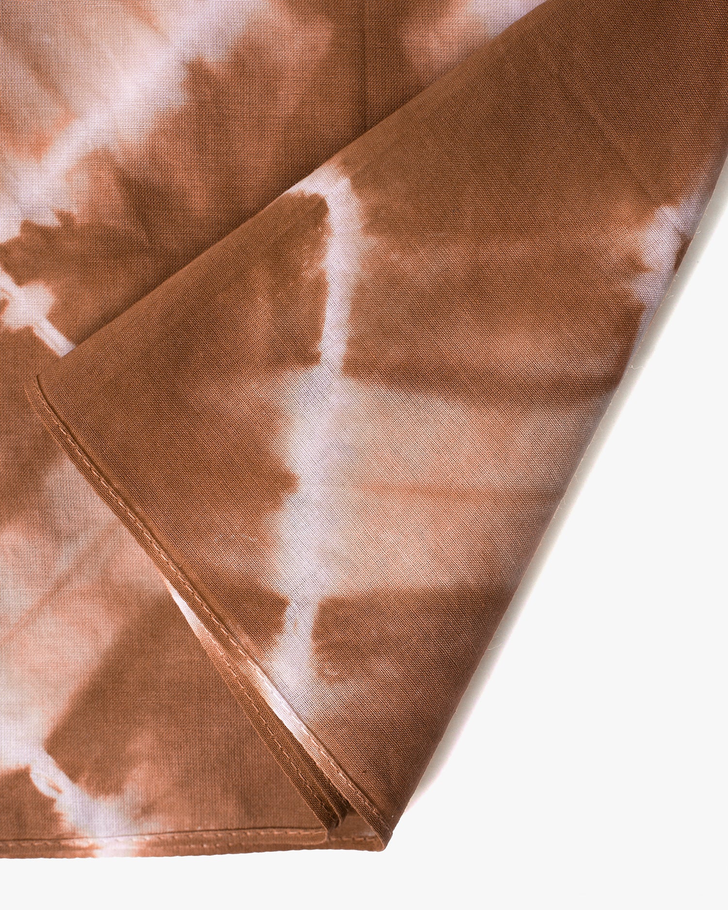 Japanese Handkerchief, Rust and White Tie Dye - Image 5