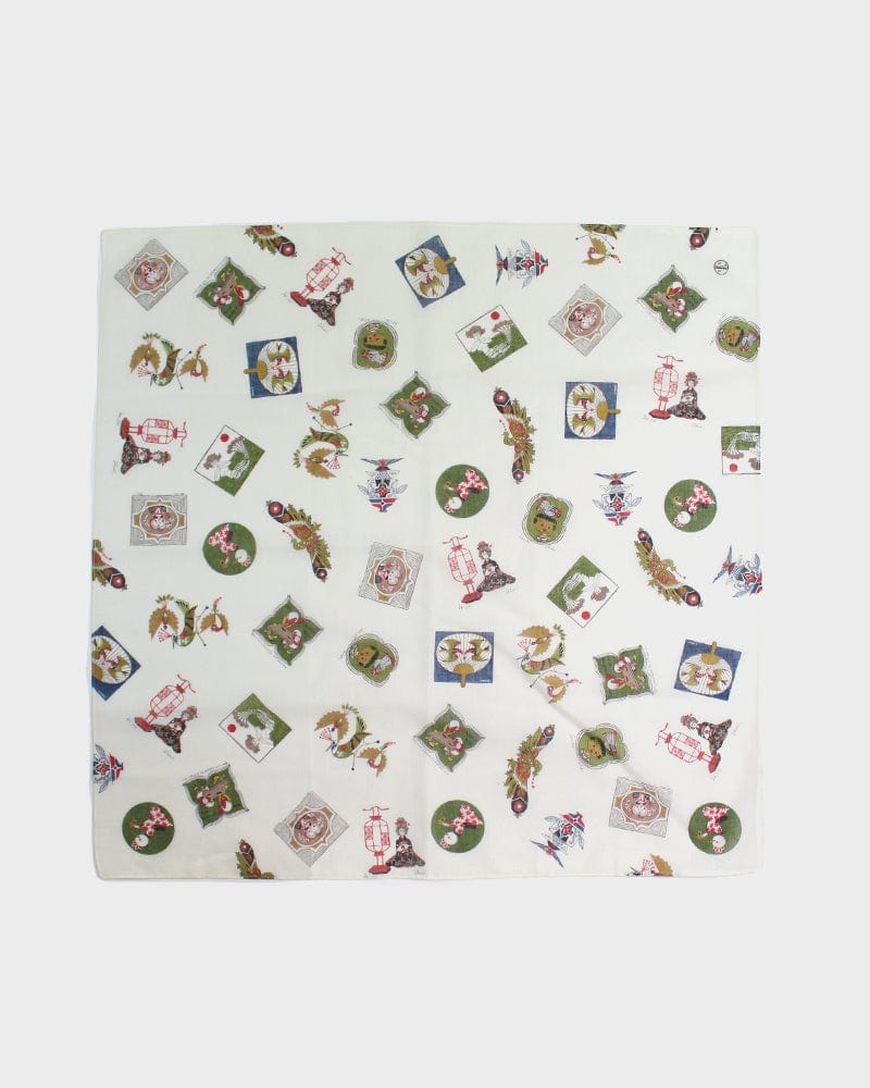 Japanese Handkerchief, Classic, Takeo Takei Woodblock Print Collection - Image 3