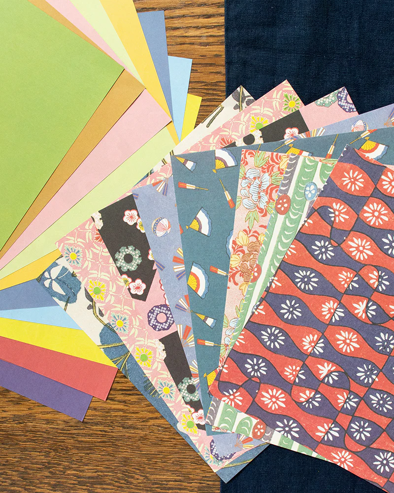 Japanese Origami Paper, Japanese Washi 21cm, 100 Sheets - Image 3