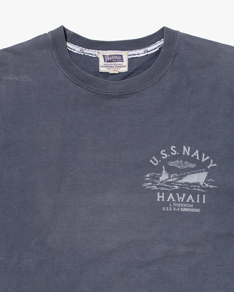 Japanese Repro T Shirt, Pherrows, Faded Blue - 38 - Image 2