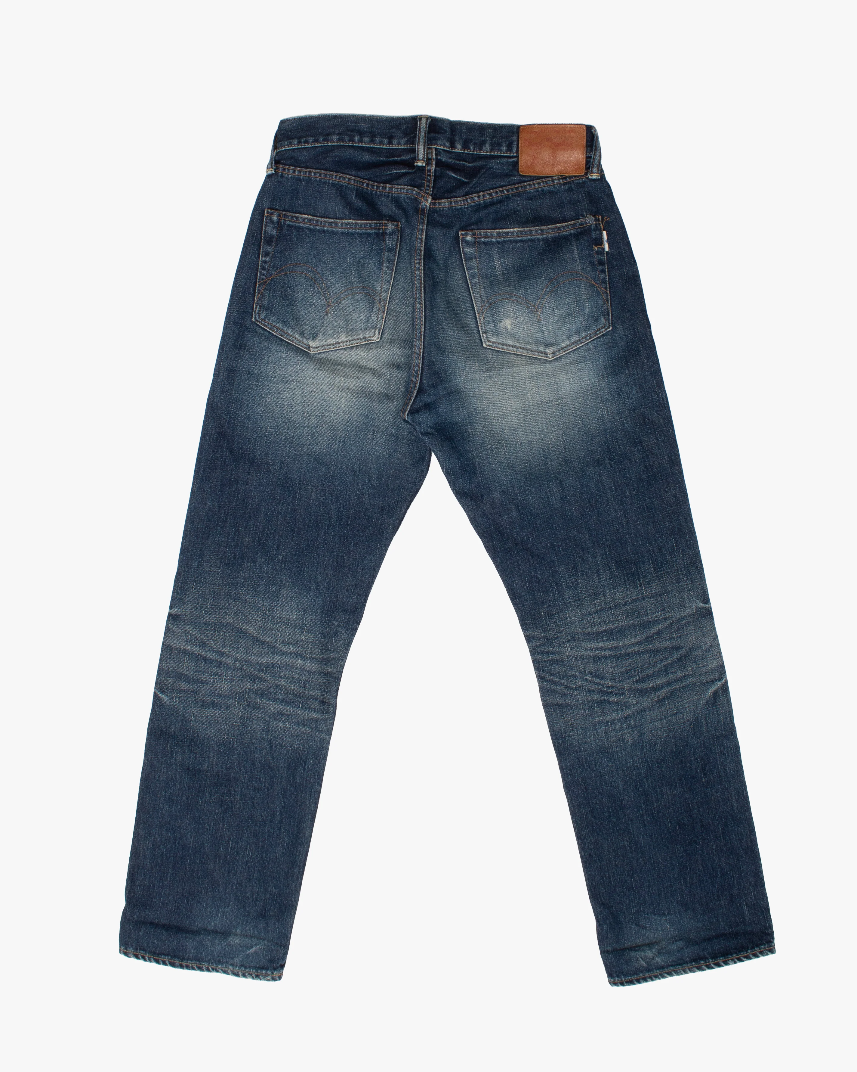 Japanese Repro Denim Jeans, 31, Studio D'Artisan, Torn Knee - Image 3