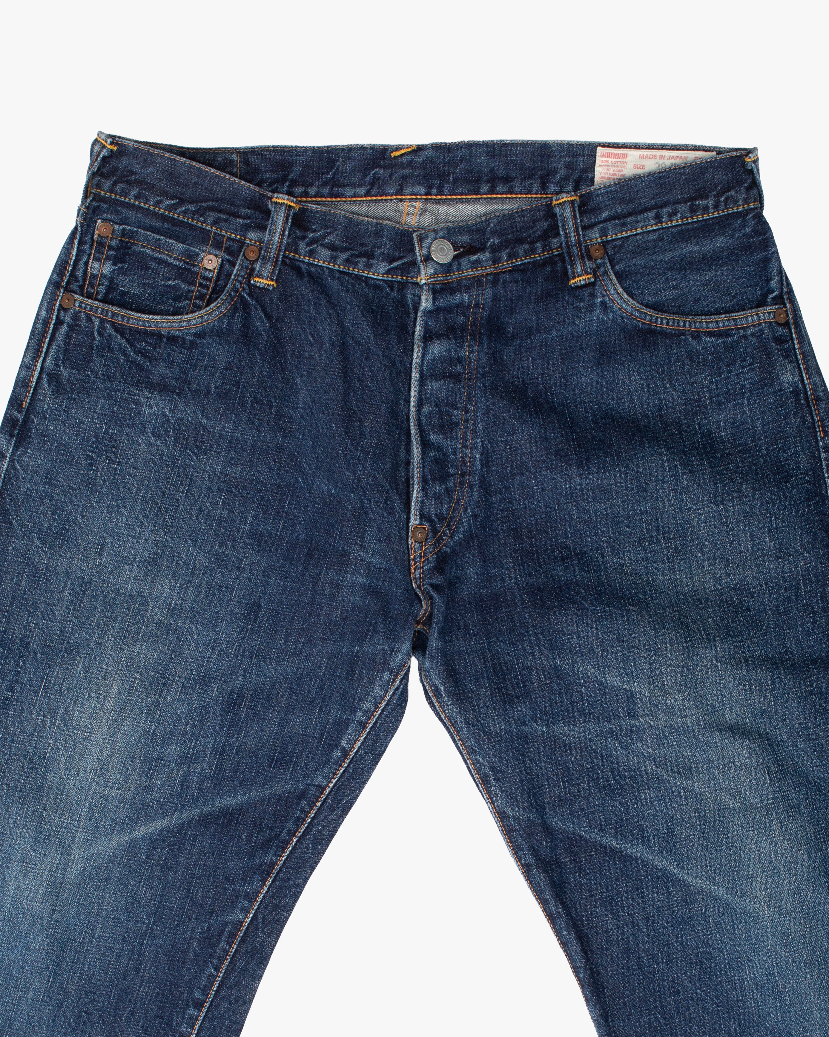 Japanese Repro Denim Jeans, 38, Evisu, Tonal Print - Image 2