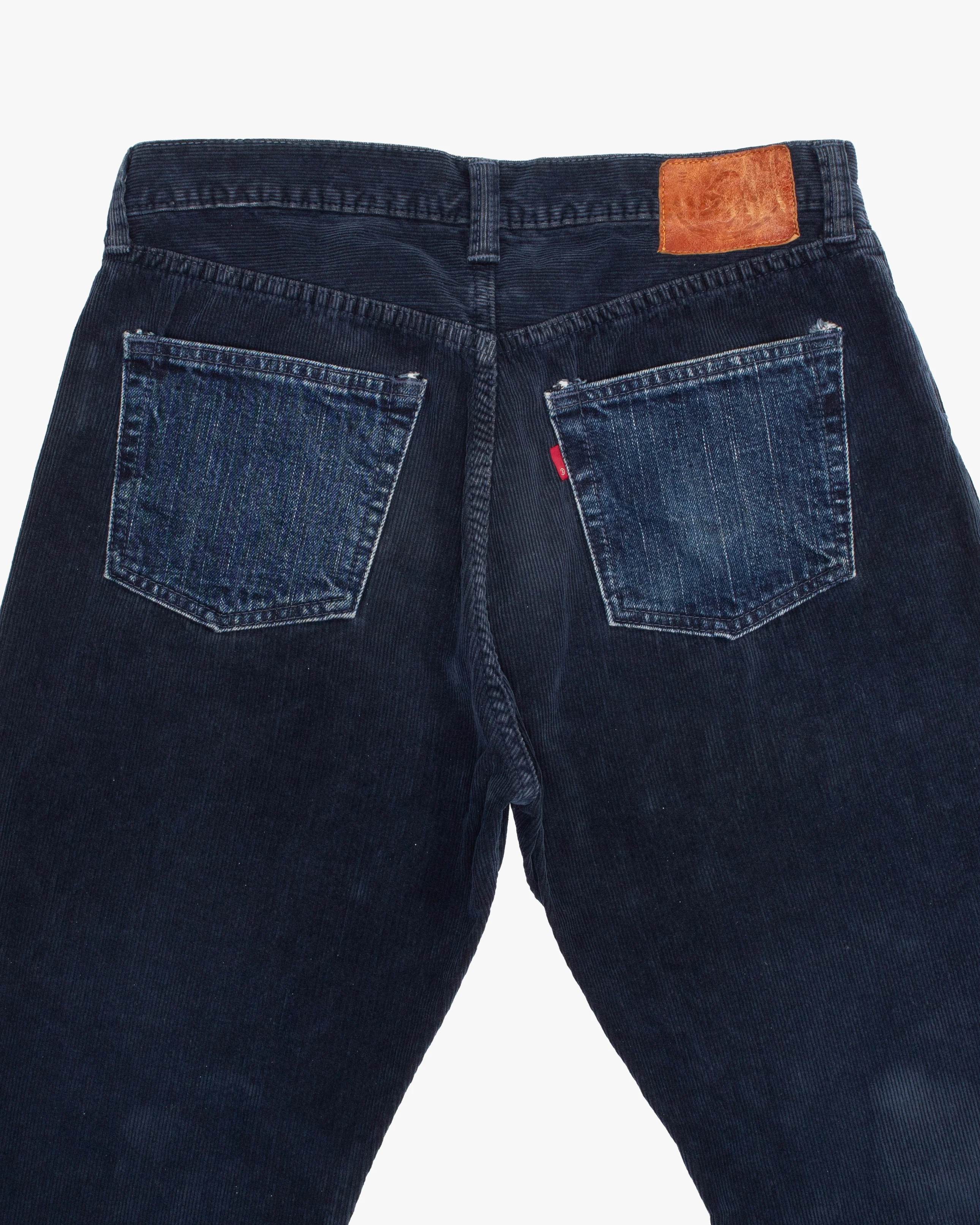 Japanese Repro Denim Jeans, 32, Eternal, Navy Corduroy - Image 5