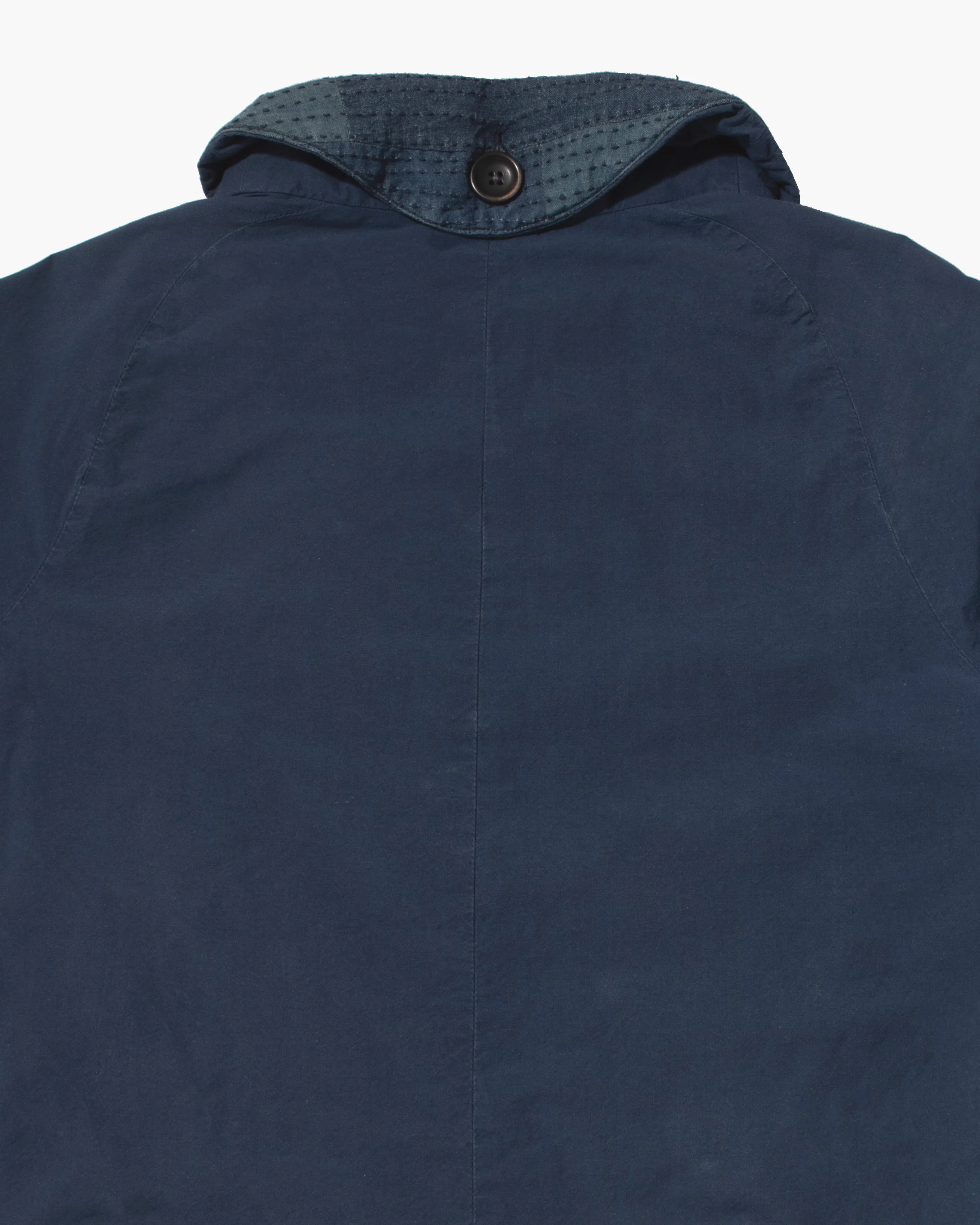 Japanese Repro High Collar Jacket, L, Funset, Blue - Image 6