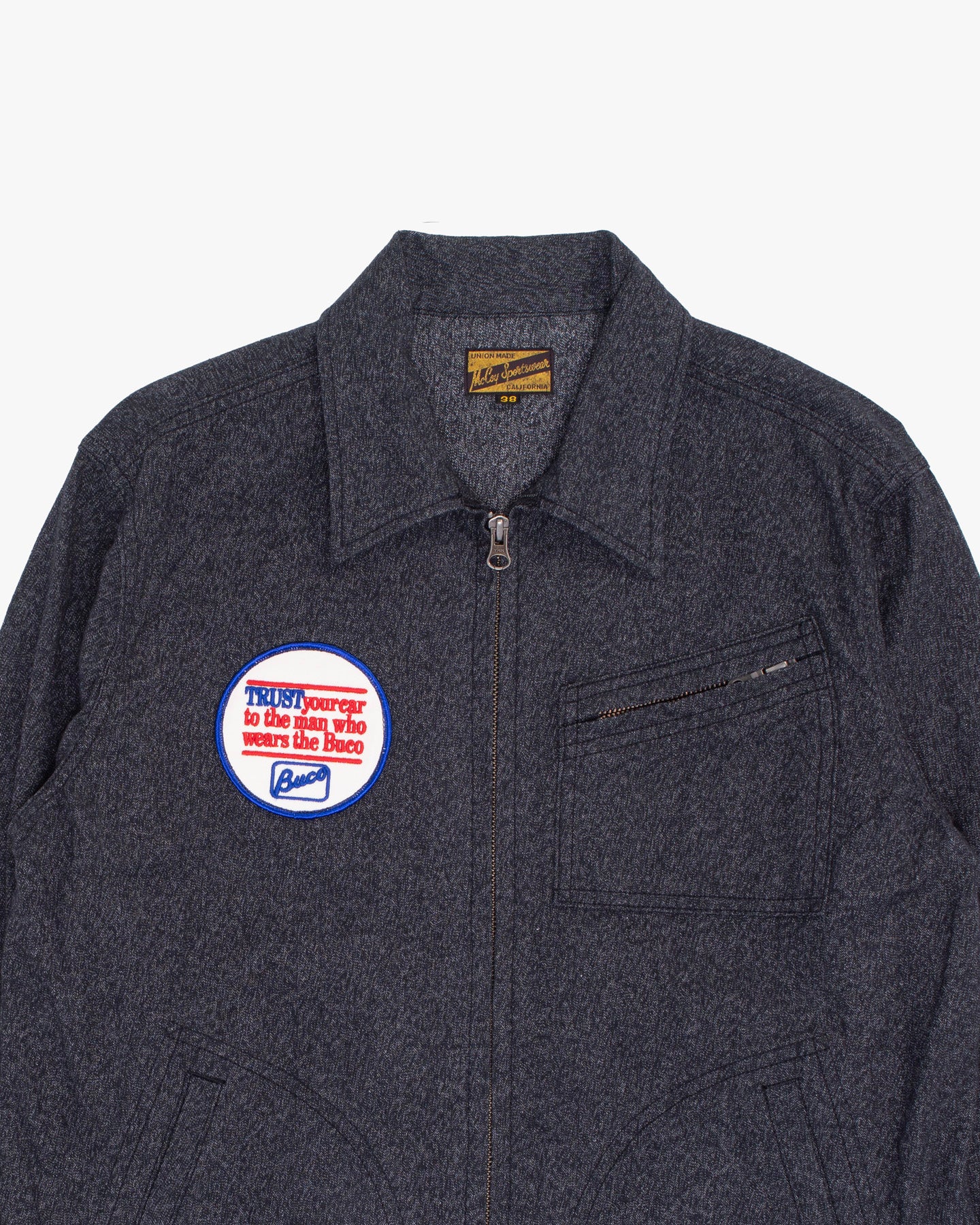 Japanese Repro Jacket, M, Joe McCoy, Grey Buco - Image 7