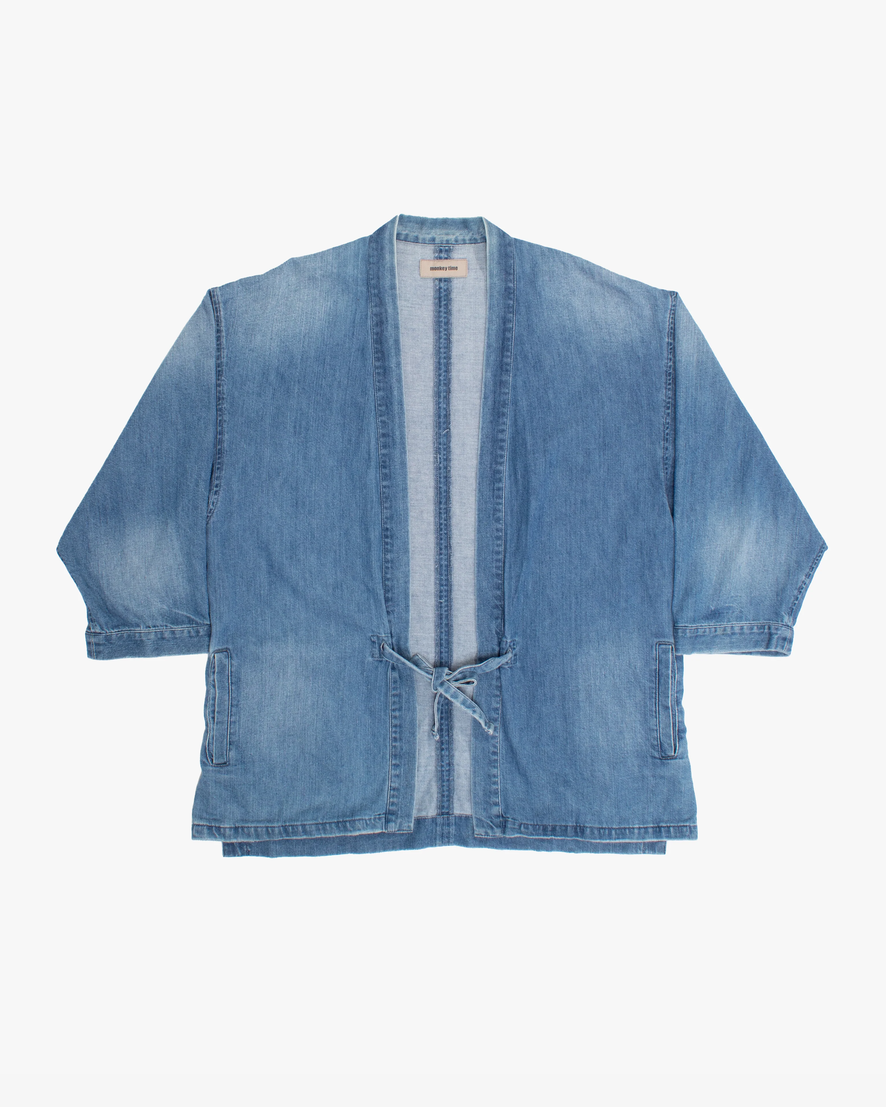 Japanese Repro Jacket, XL, Monkey Time, Light Wash Denim
