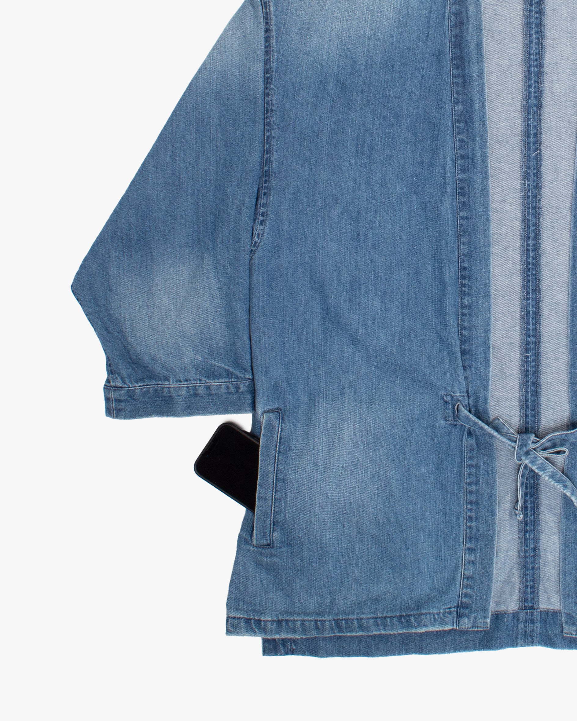 Japanese Repro Jacket, XL, Monkey Time, Light Wash Denim - Image 3