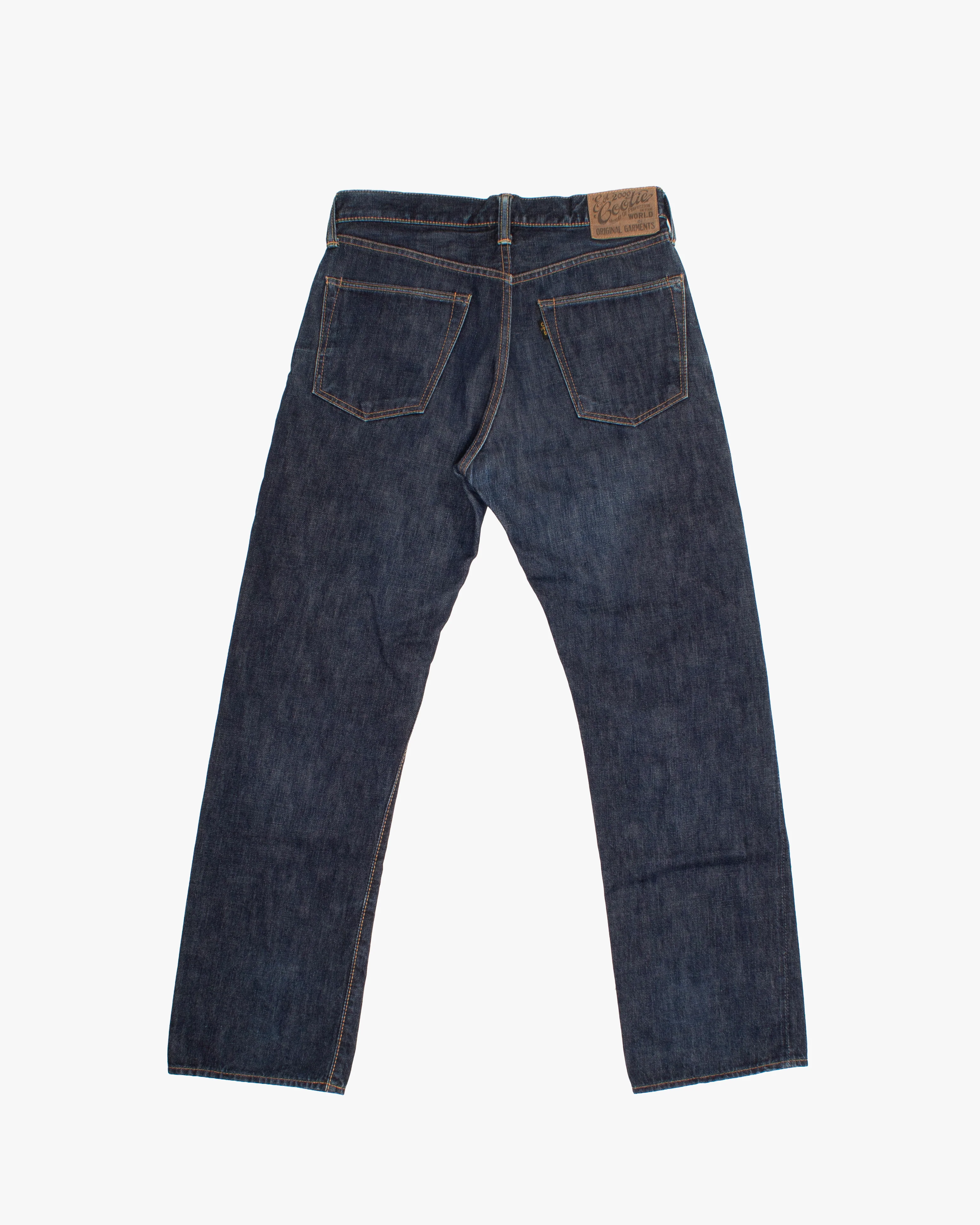Japanese Repro Pants, 32, Cootie Productions, Dark Wash Blue - Image 4