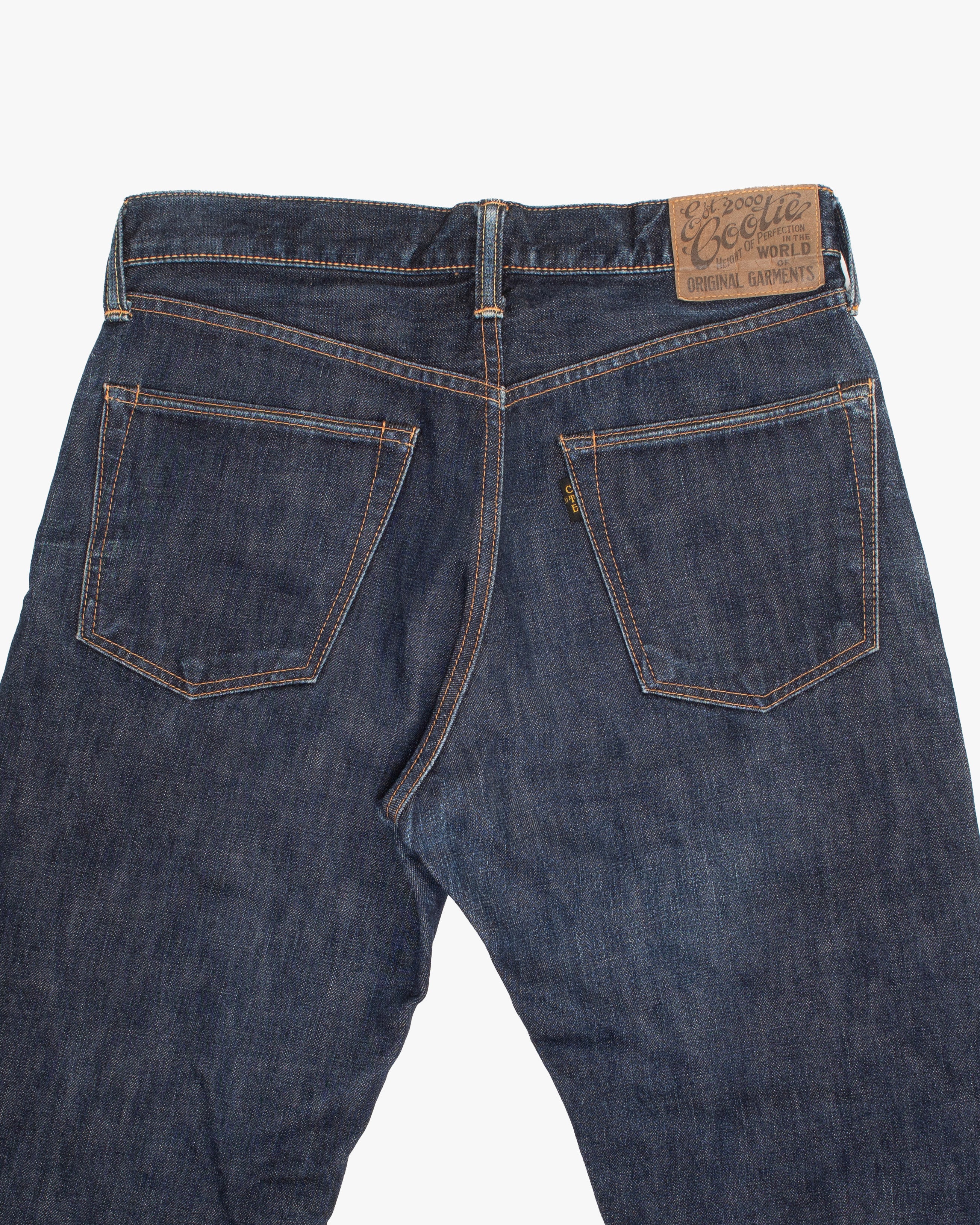 Japanese Repro Pants, 32, Cootie Productions, Dark Wash Blue - Image 5
