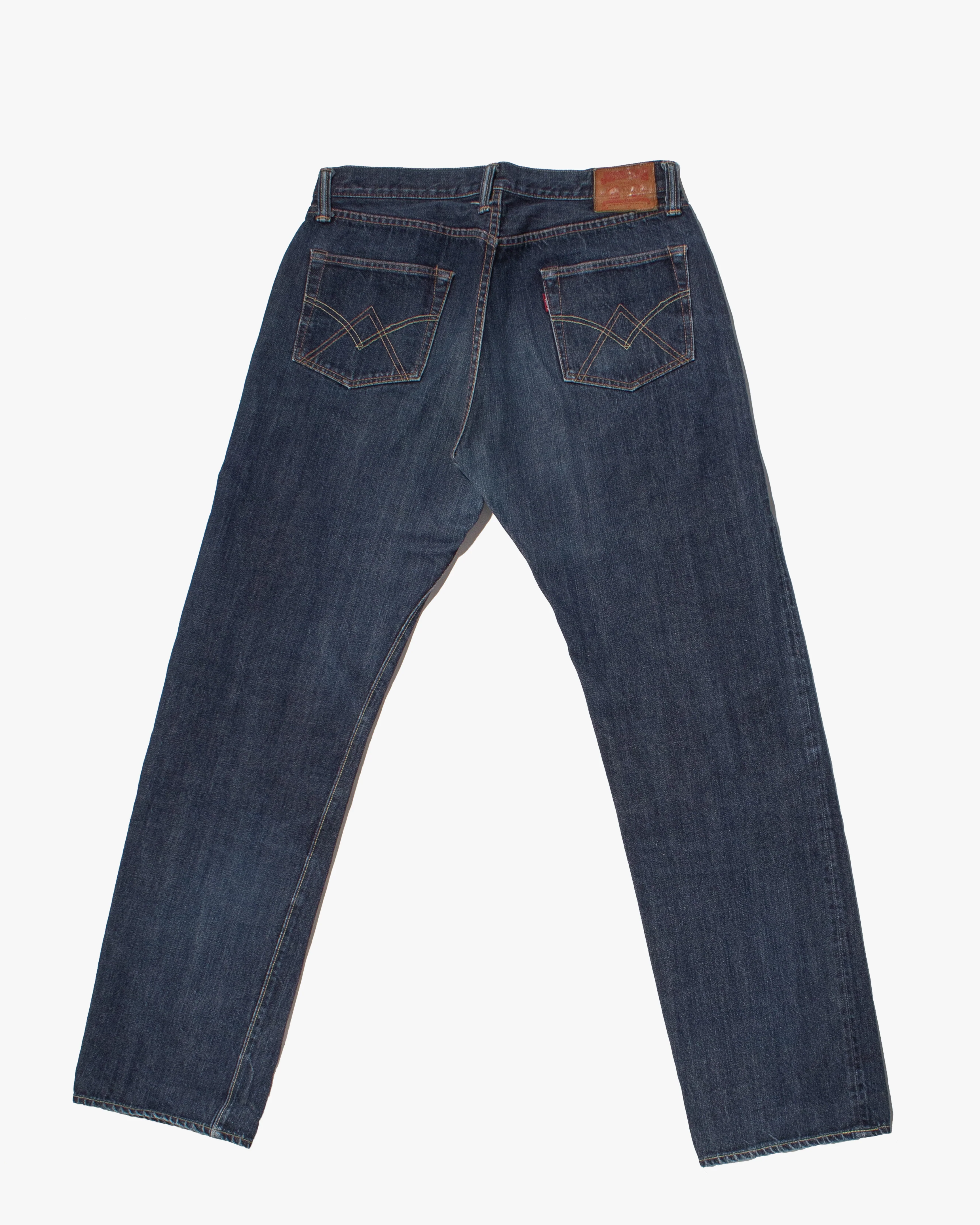 Japanese Repro Selvedge Denim Jeans, Jett Brand - 34" x 33.5" - Image 8