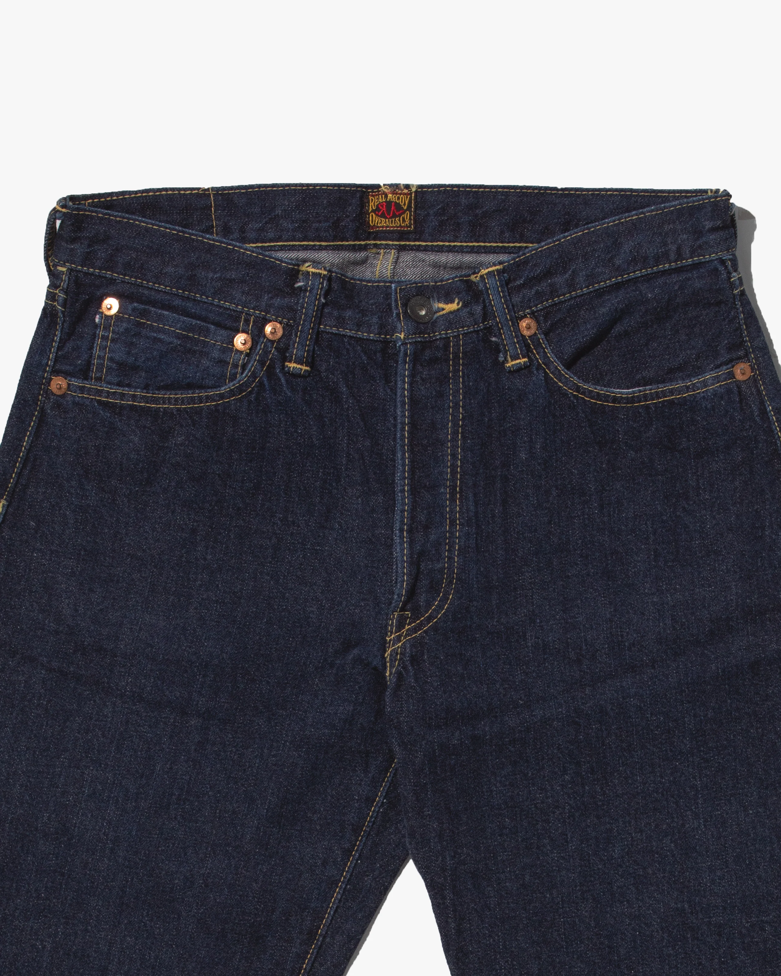 Japanese Repro Selvedge Denim Jeans, Real McCoy's Brand - 34 x 34 - Image 6