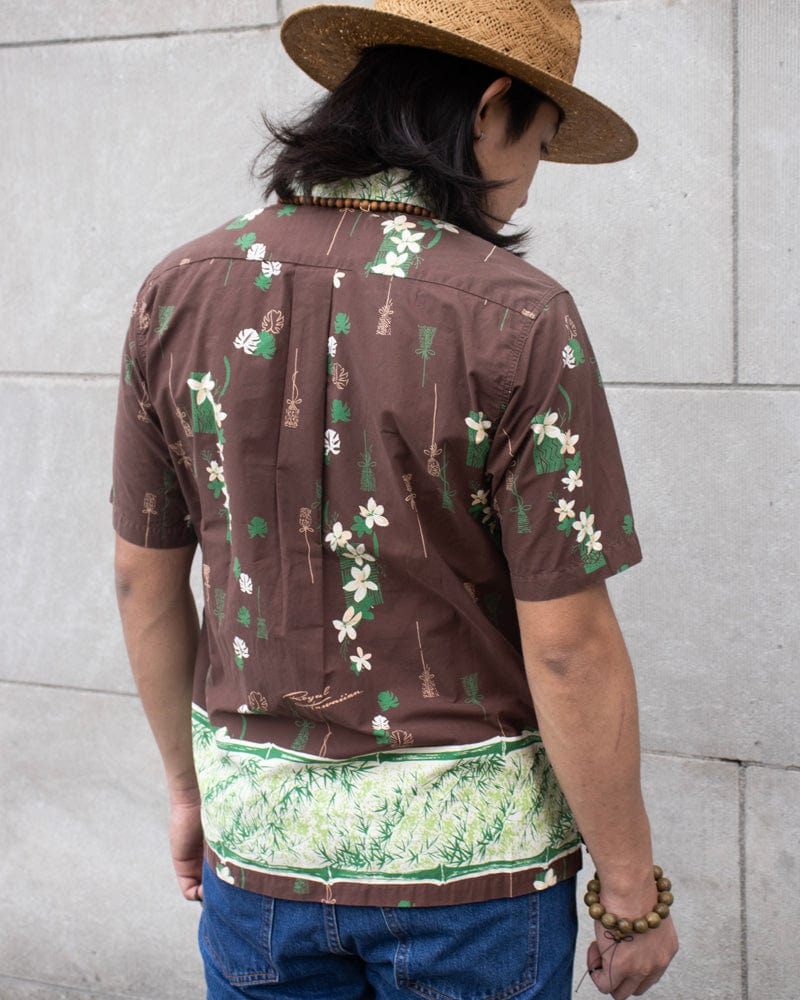 Japanese Repro Shirt, Aloha Short Sleeve, Royal Hawaiian - Sun Surf Brand, Flora - M - Image 4