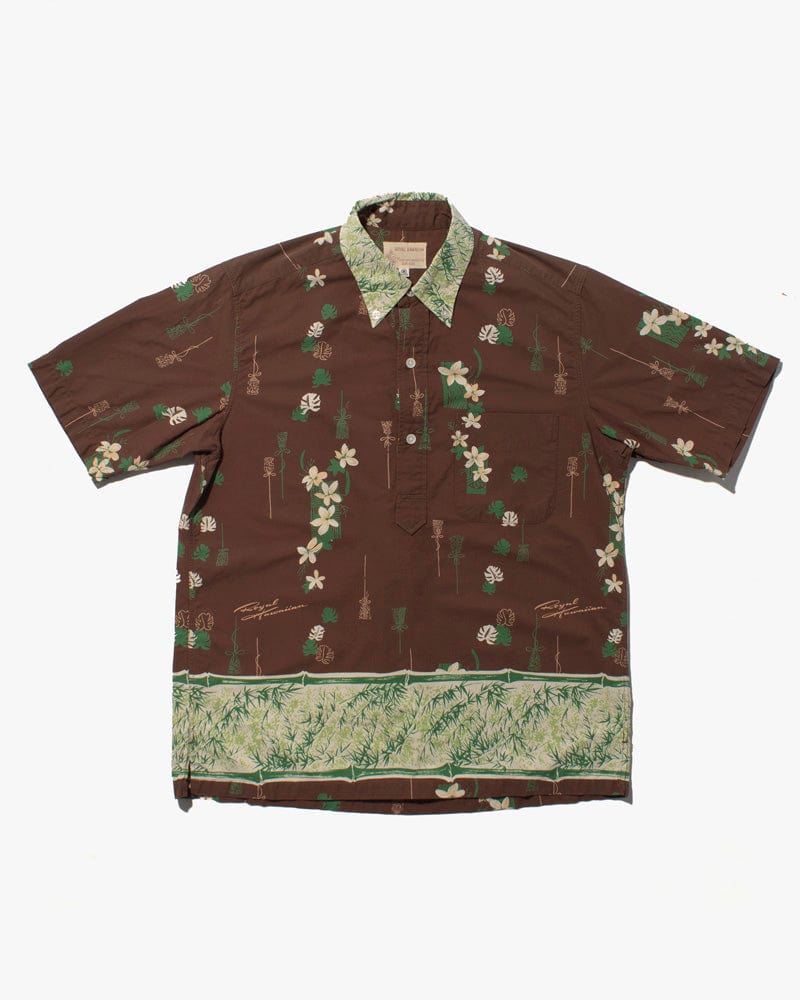 Japanese Repro Shirt, Aloha Short Sleeve, Royal Hawaiian - Sun Surf Brand, Flora - M - Image 5