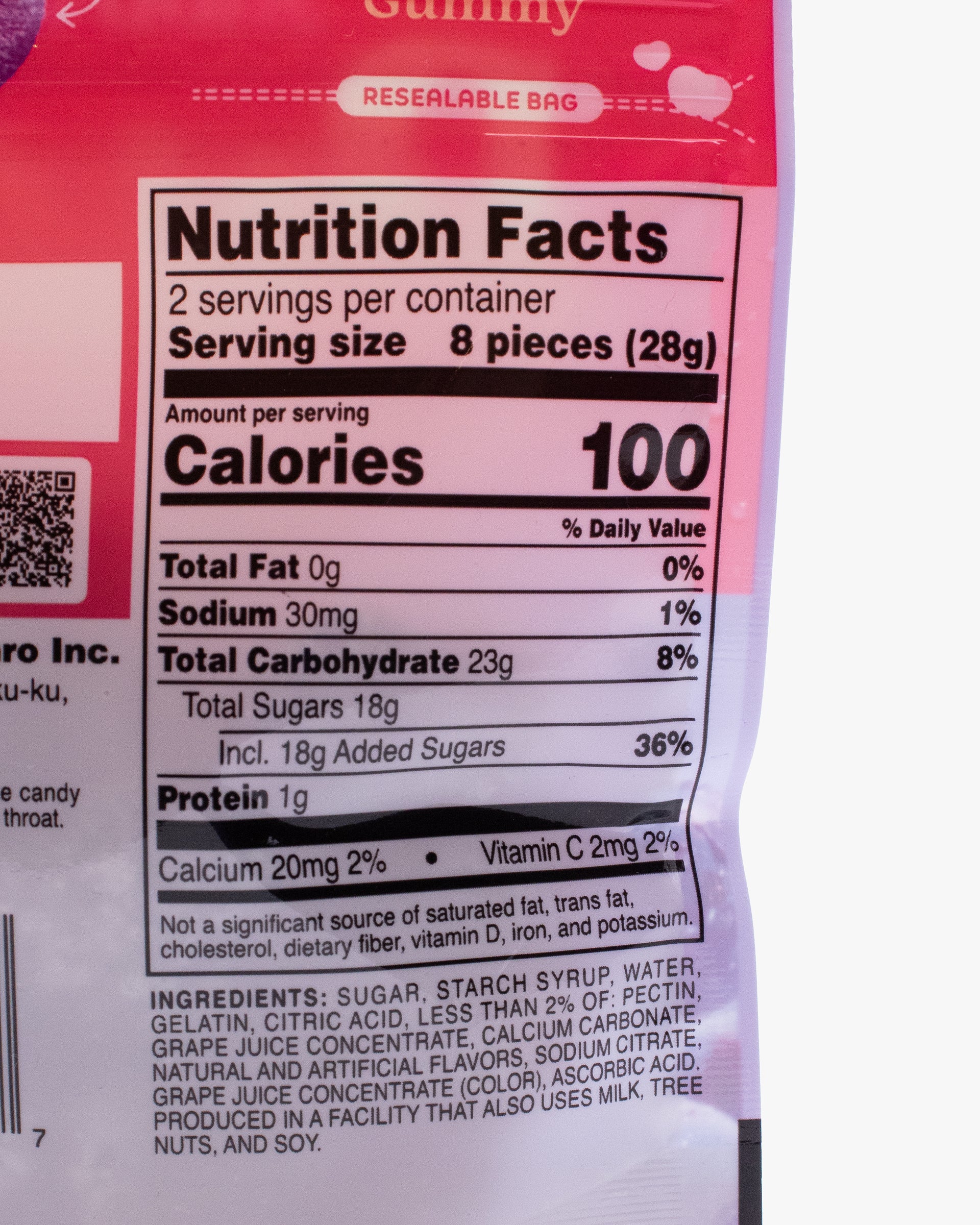 Kanro, Pure Gummy Grape - Image 2