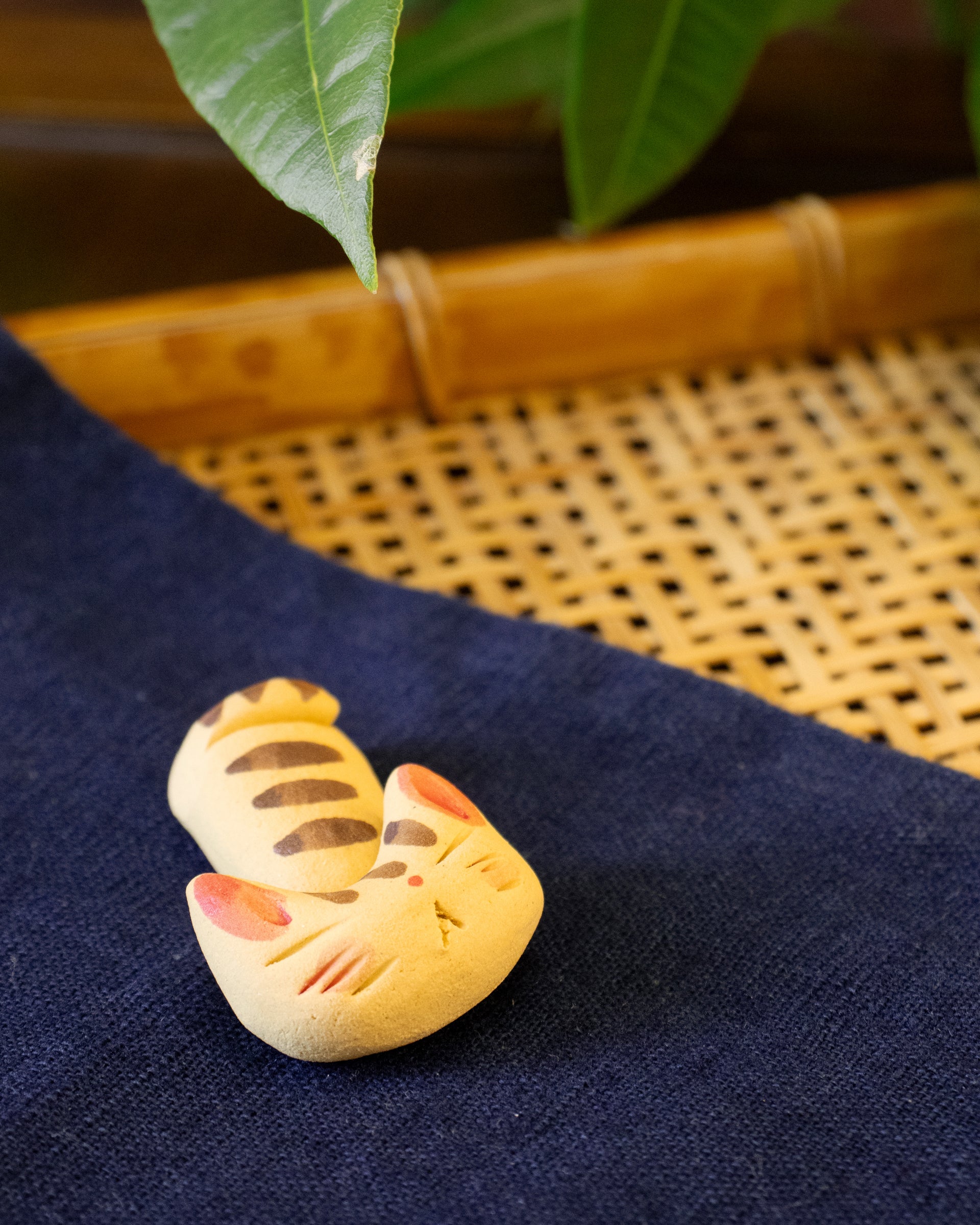 Chopstick Rest, Kawai, Handmade Style Cats - Image 5