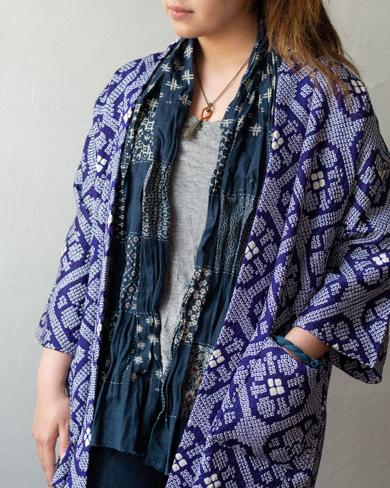 Kiriko Original Scarf, Kiji, Igeta and Multi Patchwork - Image 2