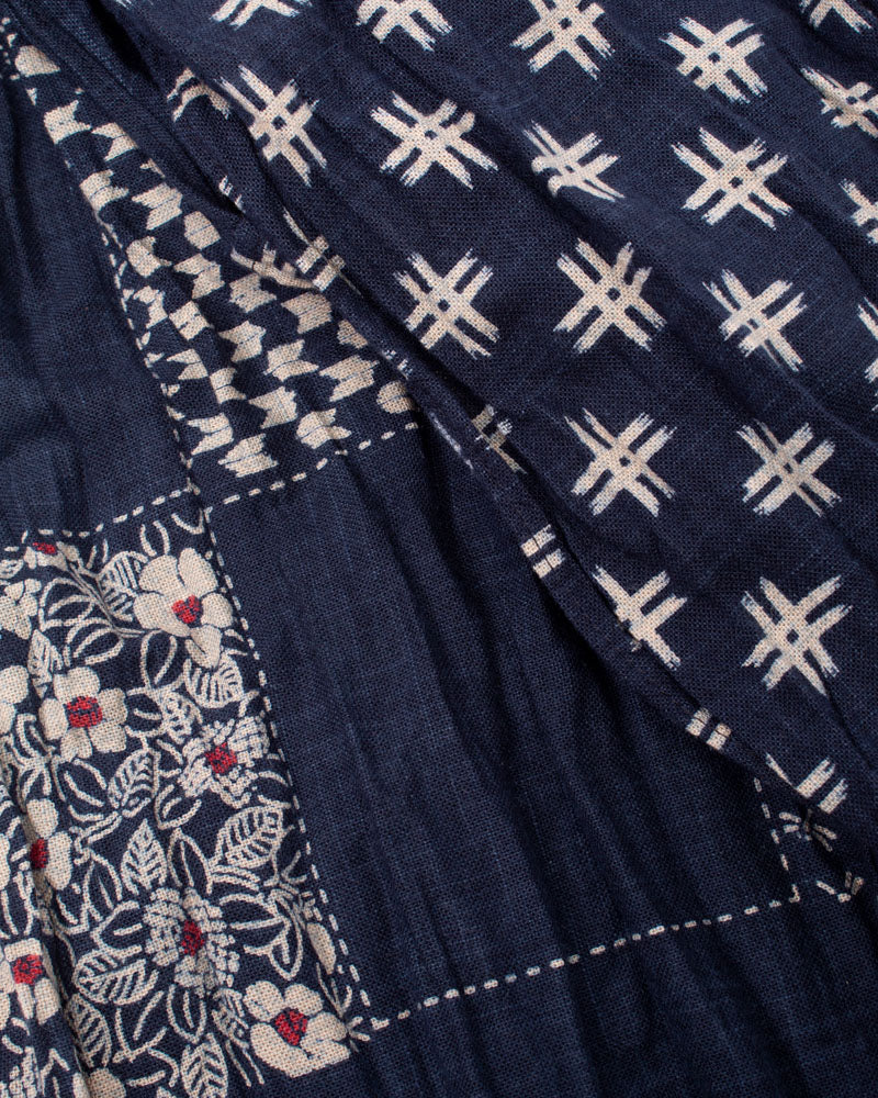 Kiriko Original Scarf, Kiji, Igeta and Multi Patchwork - Image 6