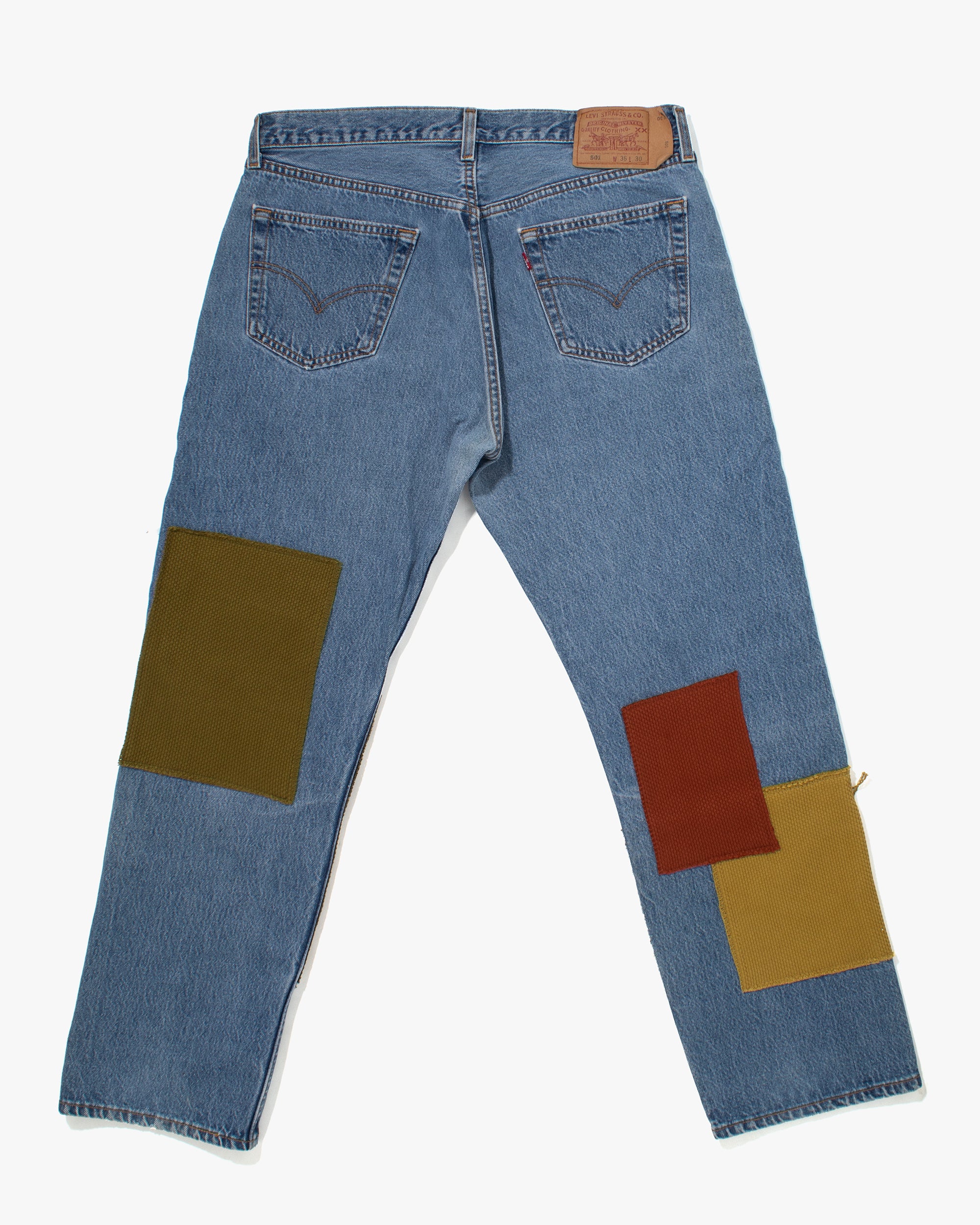 Kiriko Custom Patched Denim Jeans, 5 - Image 8