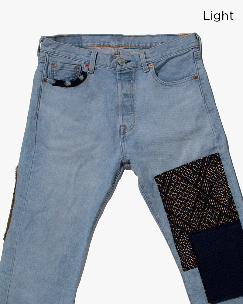 Kiriko Custom Patched Denim Jeans, 7 - Image 16